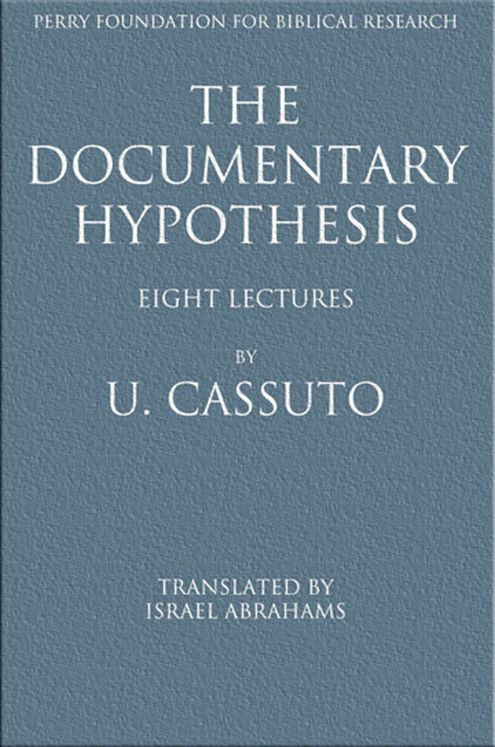 The Documentary Hypothesis: Eight Lectures