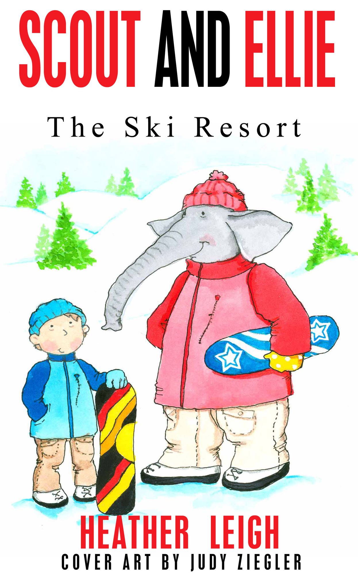 Scout and Ellie, The Ski Resort