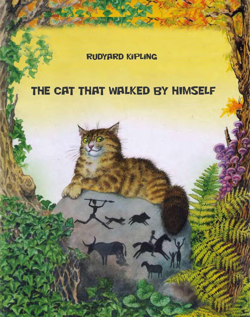 The Cat That walked by Himself (illustrated)