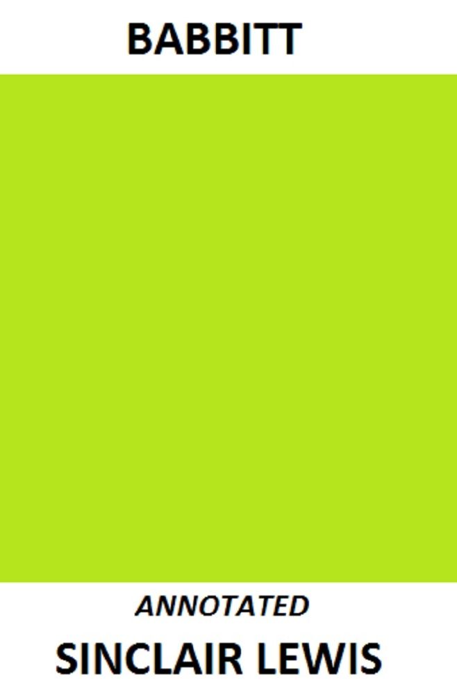 Babbitt (Annotated)