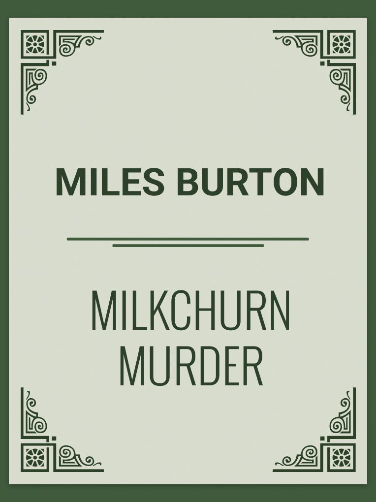 Milkchurn Murder