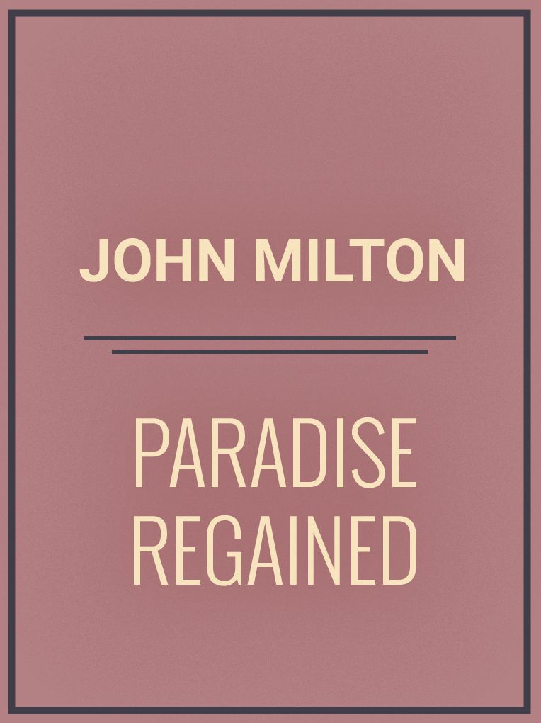 Paradise Regained