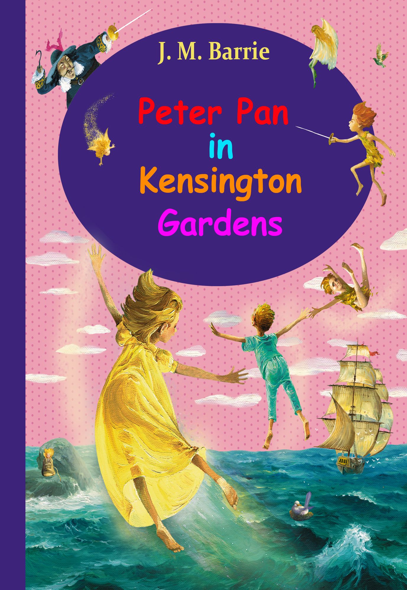 Peter Pan in Kensington Gardens (illustrated)