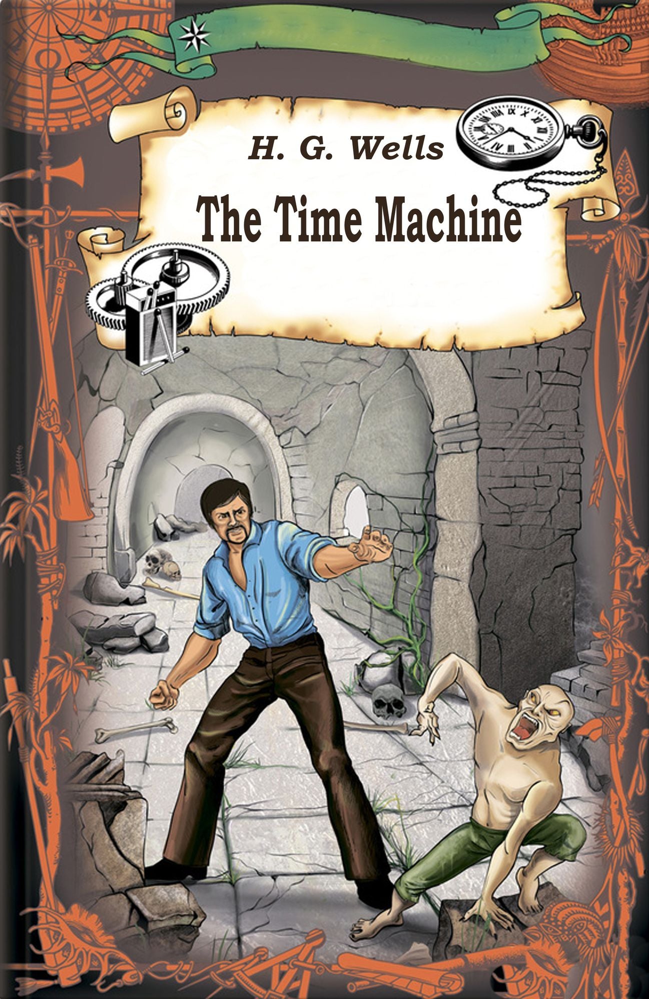 The Time Machine (illustrated)