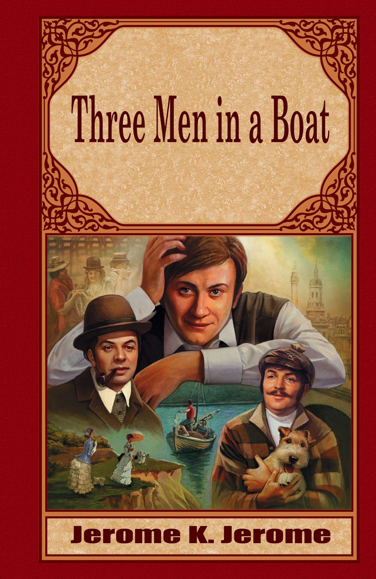 Three Men in a Boat (illustrated)