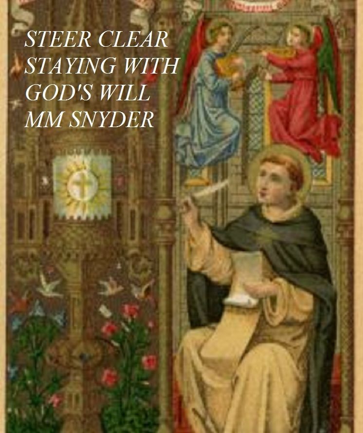 STEER CLEAR STAYING WITH GOD'S WILL