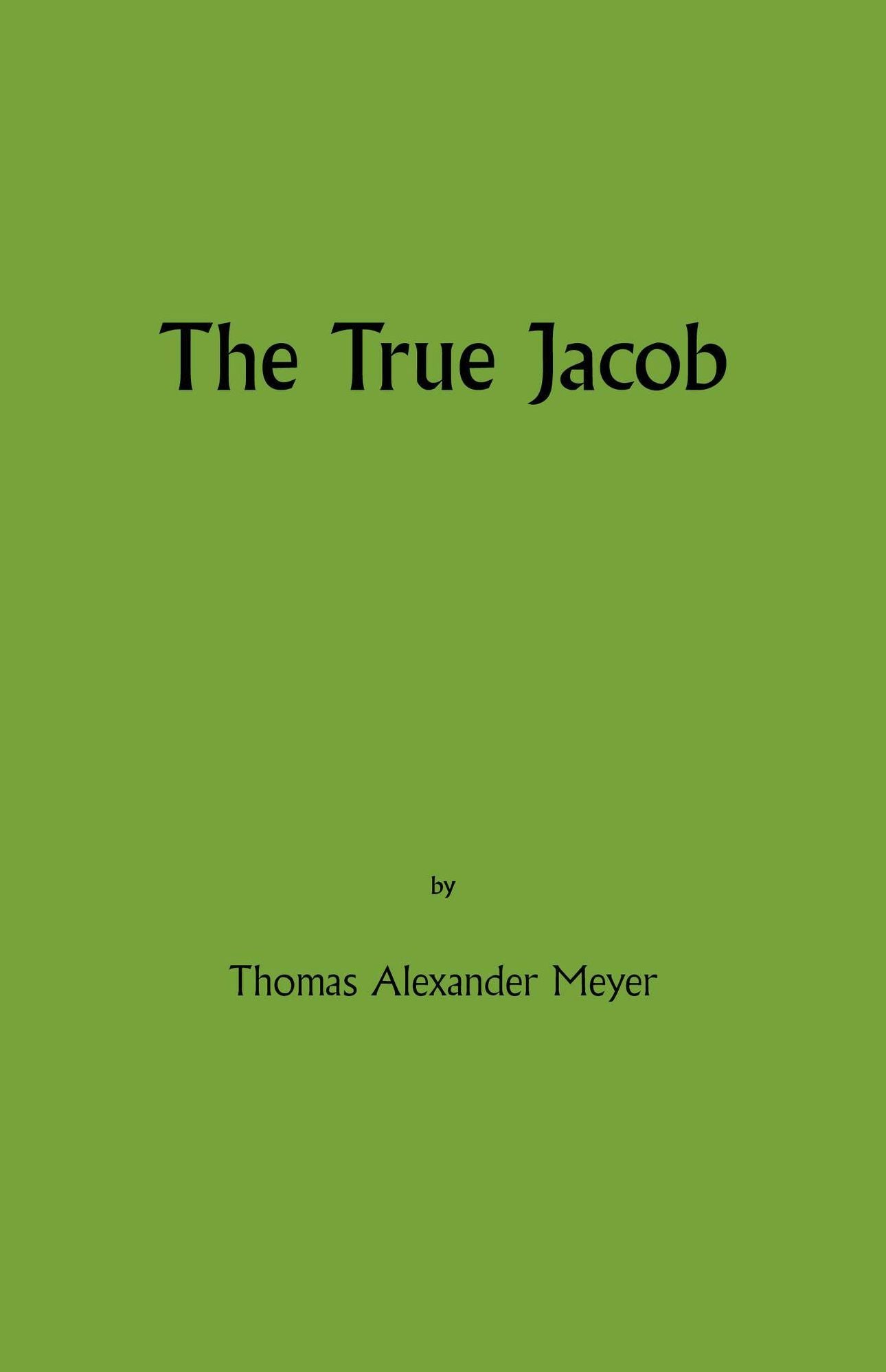 The True Jacob
