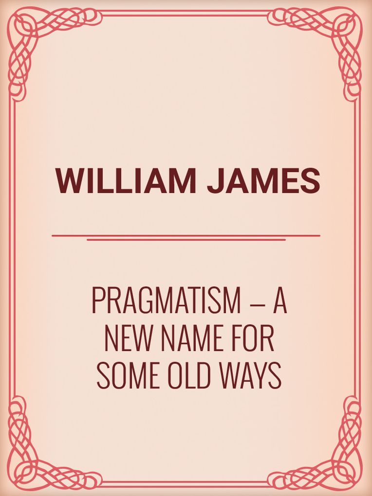 PRAGMATISM