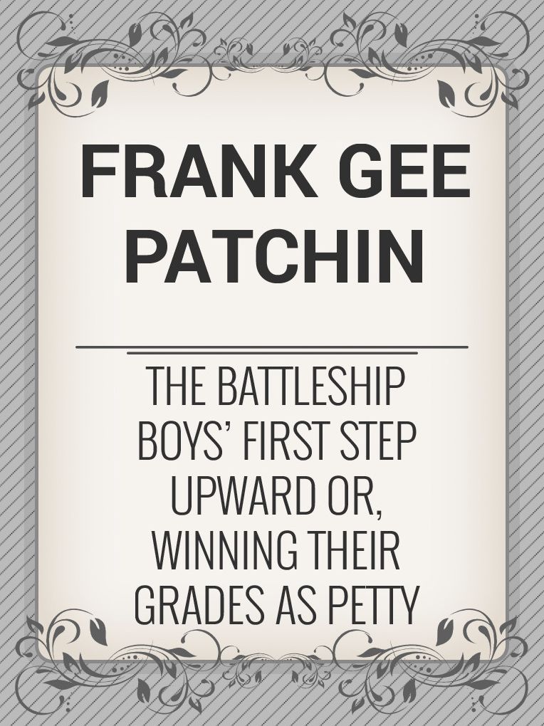 The Battleship Boys' First Step Upward