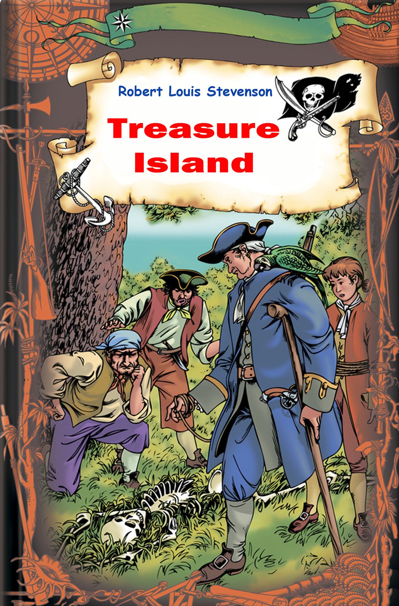 Treasure Island (illustrated)