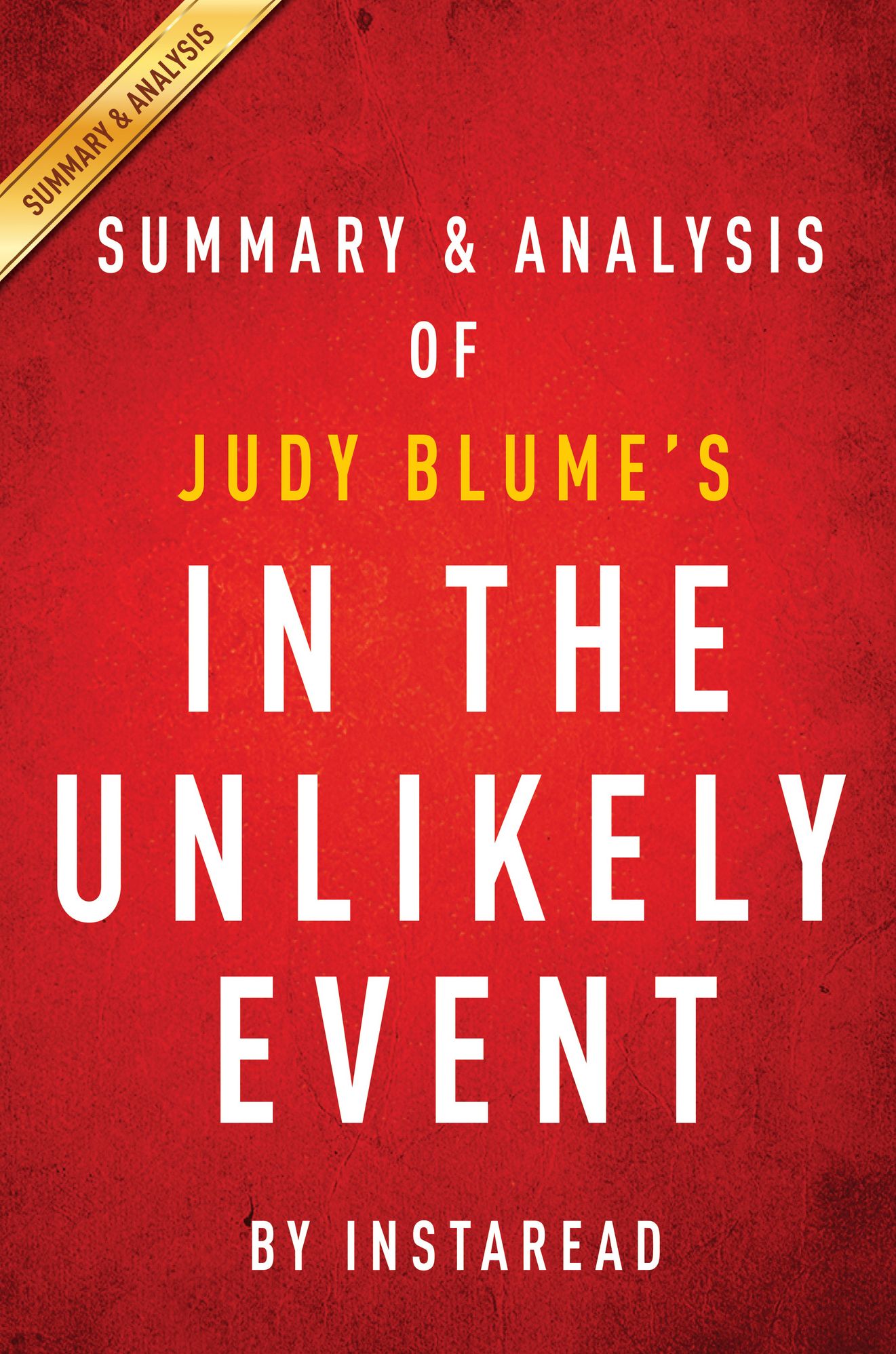 In the Unlikely Event by Judy Blume Summary & Analysis