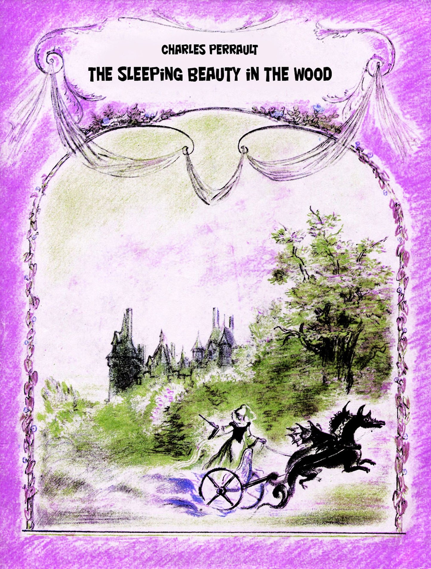 The Sleeping Beauty in the Wood (illustrated)