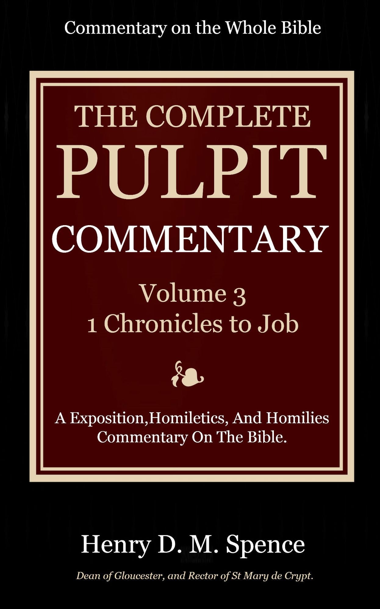 The Pulpit Commentary, Volume 3