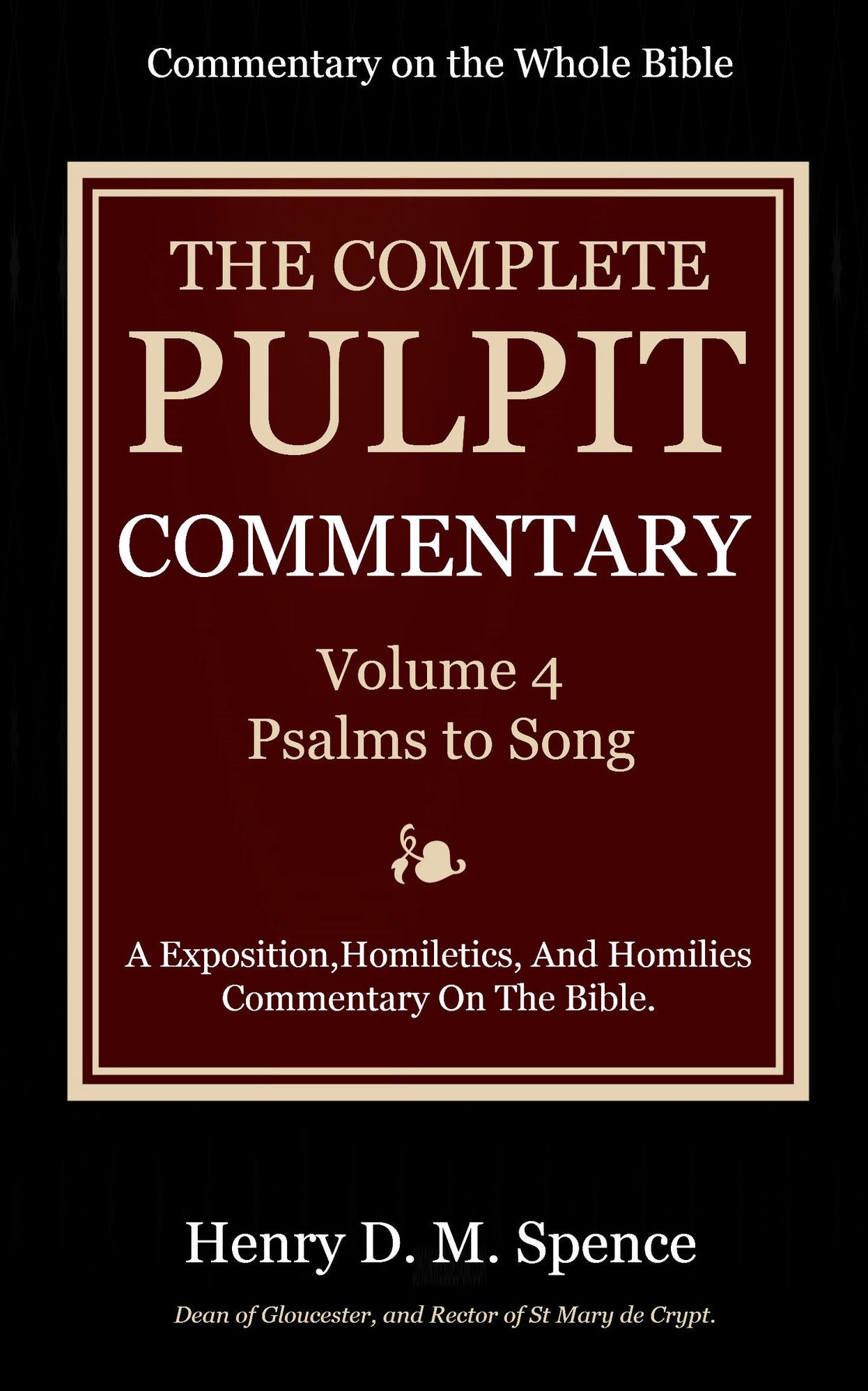 The Pulpit Commentary, Volume 4
