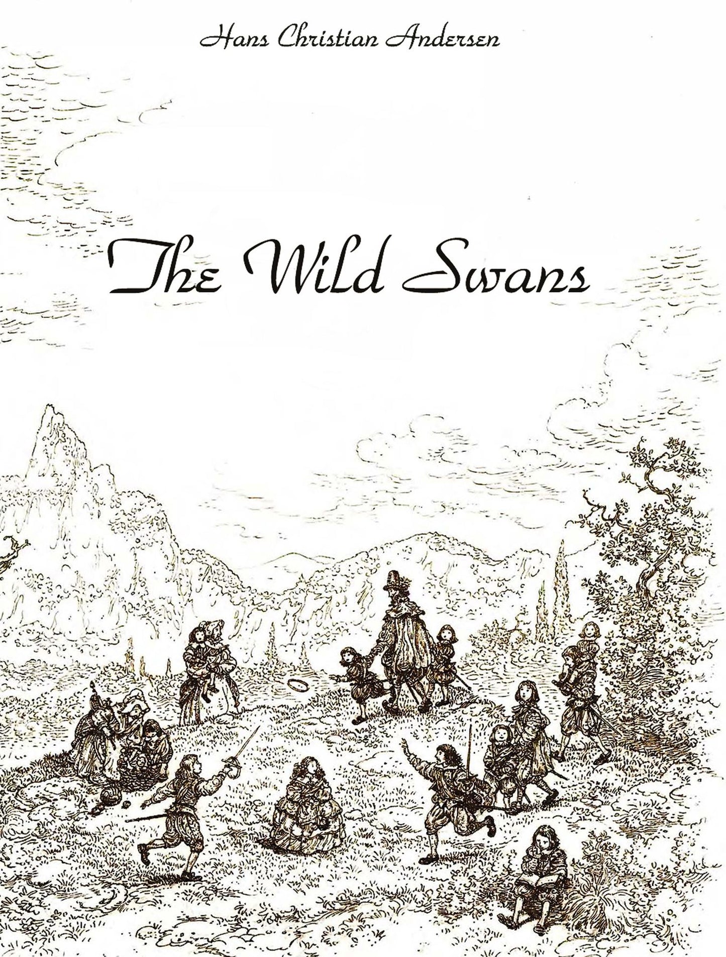 The Wild Swans (illustrated)