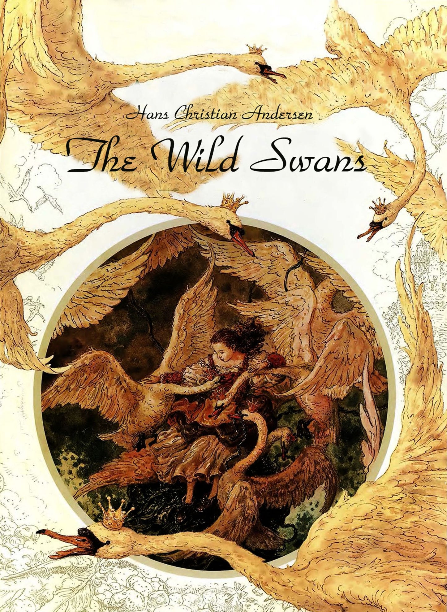 The Wild Swans (illustrated)