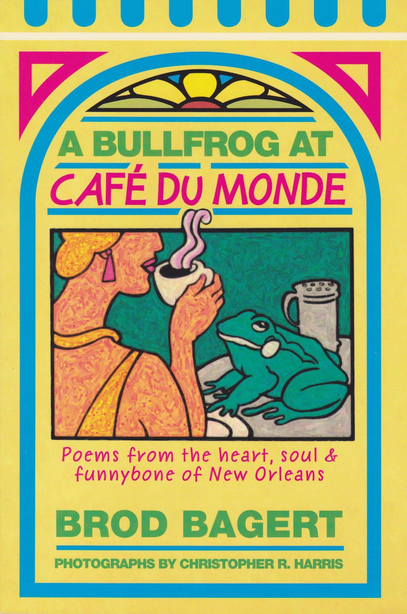 A Bullfrog At Cafe du Monde