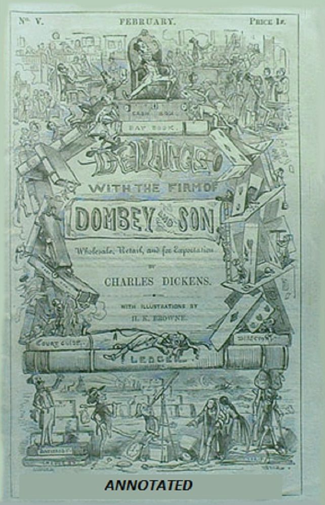Dombey and Son (Illustrated and Annotated)