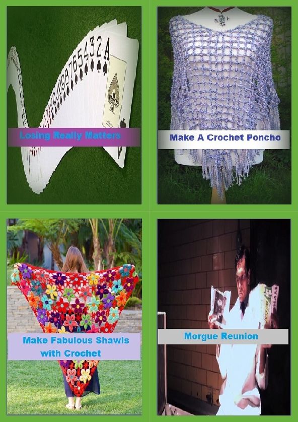 Cooking: 4 Books in 1 Bundle! Low Carb Cooking, Make Fabulous Shawls with Crochet, Microwave Cooking is the Wave of the Future, Mystery of the Mexicali Murders