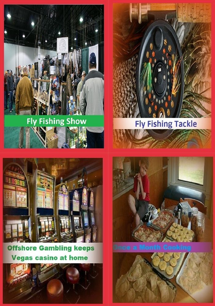 Gambling: 4 Books in 1 Bundle! Offline Gambling Scam, Online Gambling A Booming Industry, Fly Fishing Tackle, Fly Fishing Shop