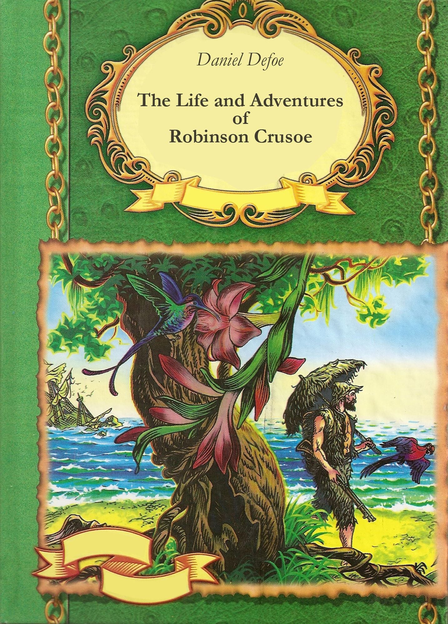 The Life and Adventures of Robinson Crusoe (illustrated)