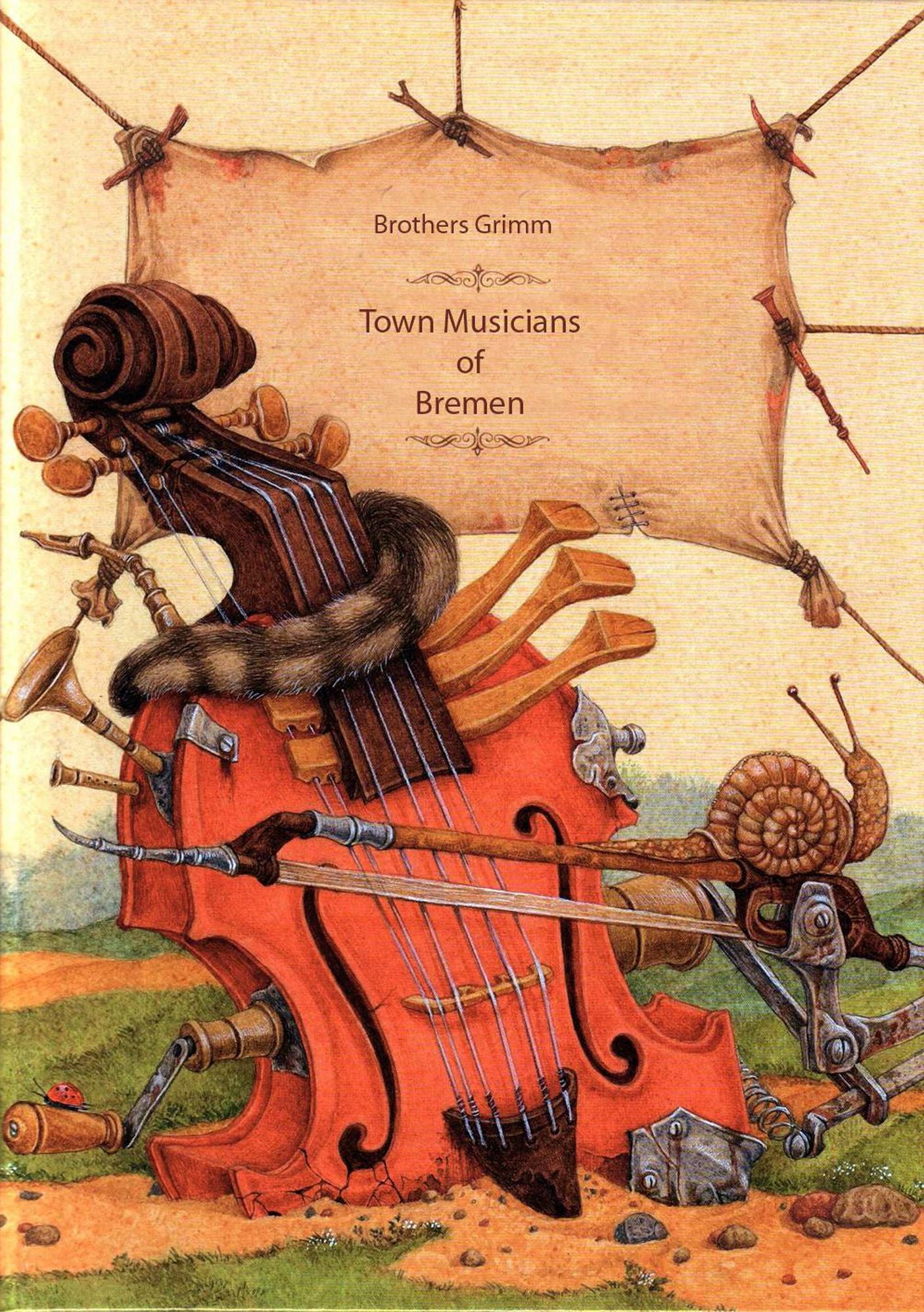 Town Musicans of Bremen (illustrated)