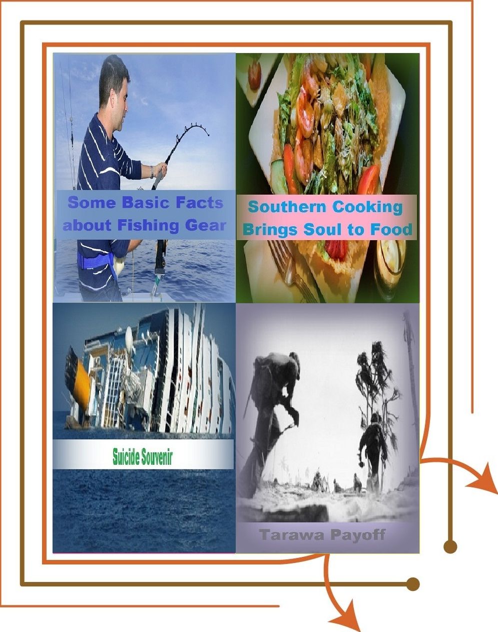Crochet: 4 Books in 1 Bundle! Some Crochet Lessons, Suicide Souvenir, Summer Party Cooking Recipes, Terror Panics the Crime Quiz