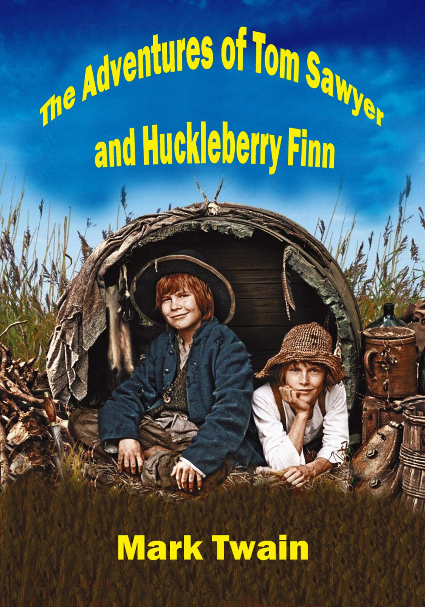 The Adventures of Tom Sawyer and Huckleberry Finn (illustrated)