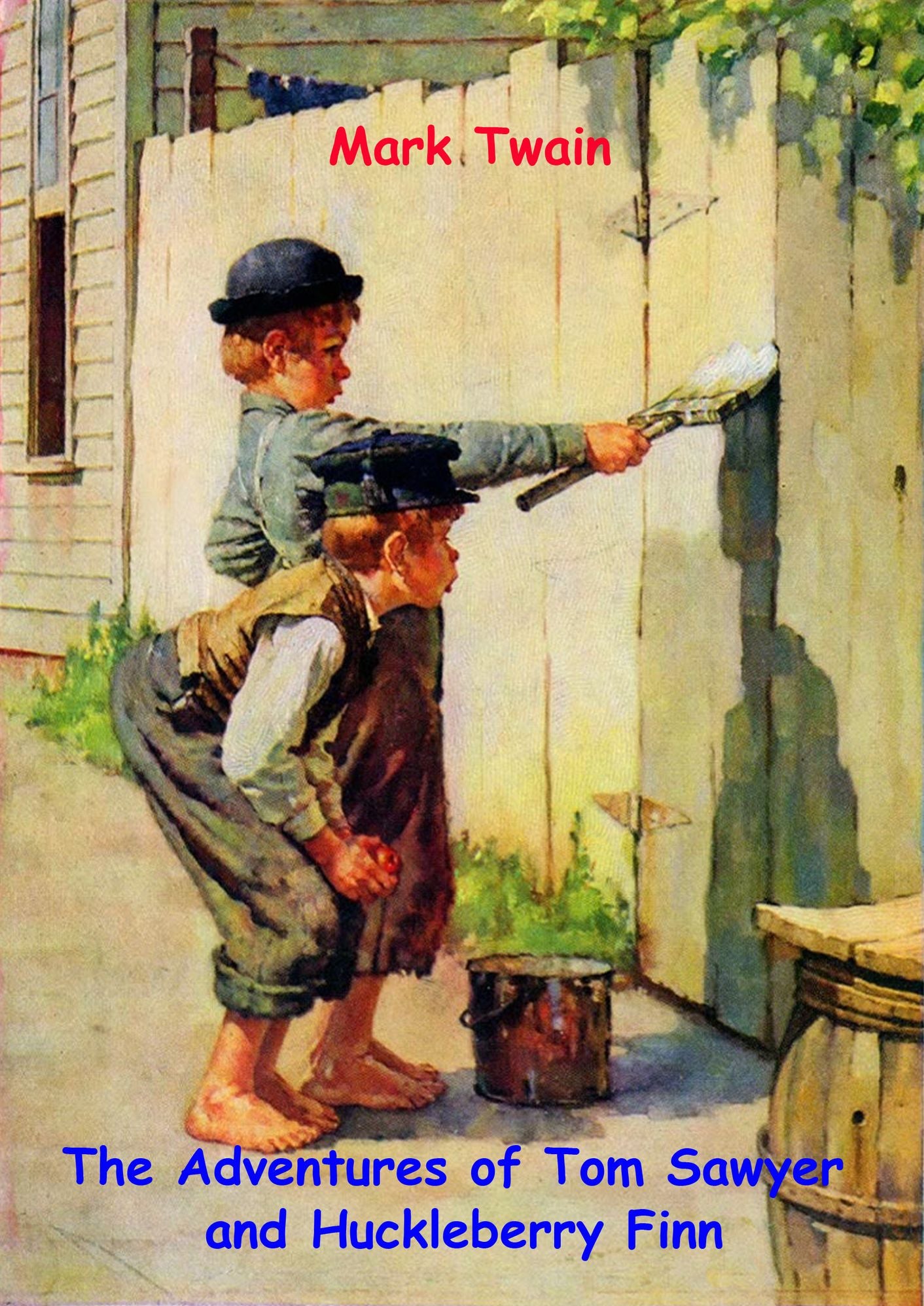 The Adventures of Tom Sawyer and Huckleberry Finn (illustrated)