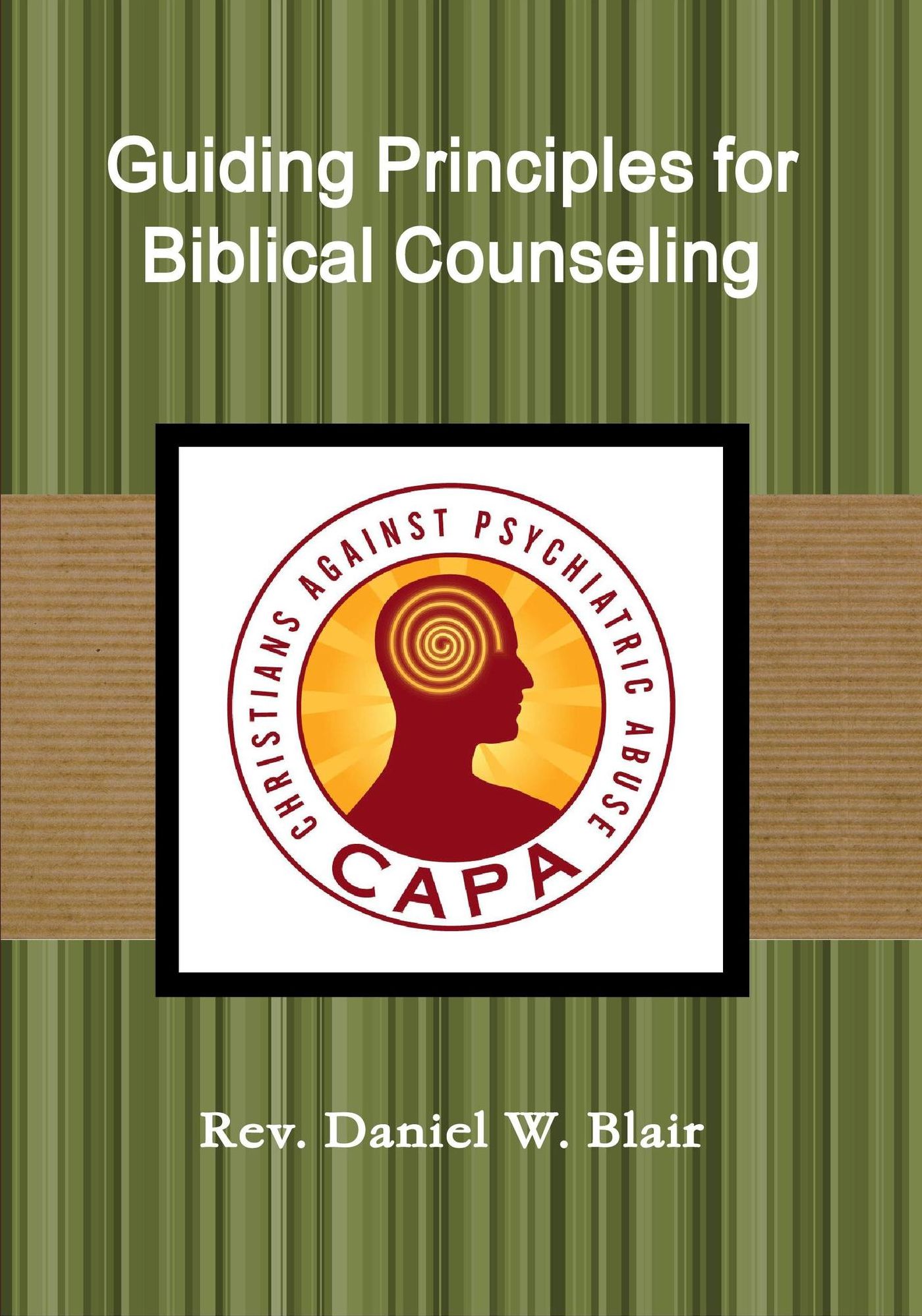 Guiding Principles For Biblical Counseling