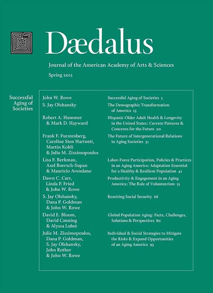 Daedalus 144:2 (Spring 2015) - Successful Aging of Societies