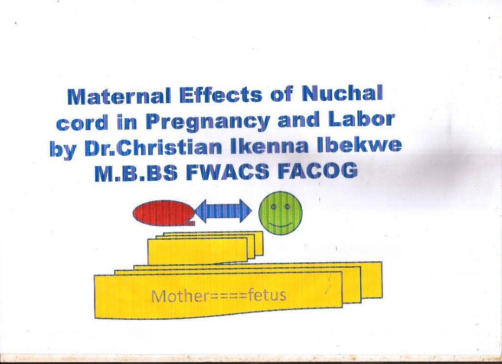 Maternal Effects of Nuchal Cord during Pregnancy and Labor