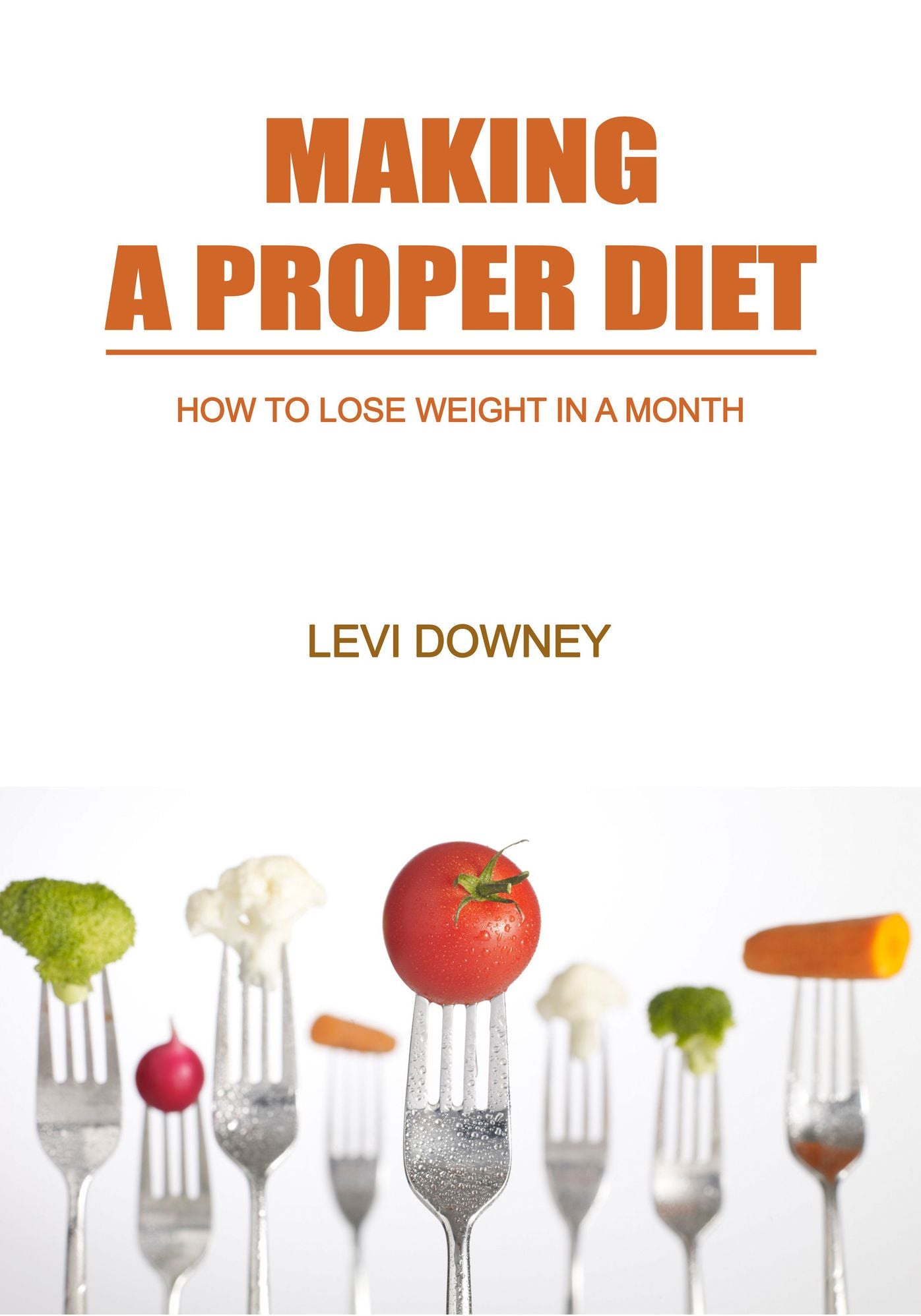 Making a proper diet