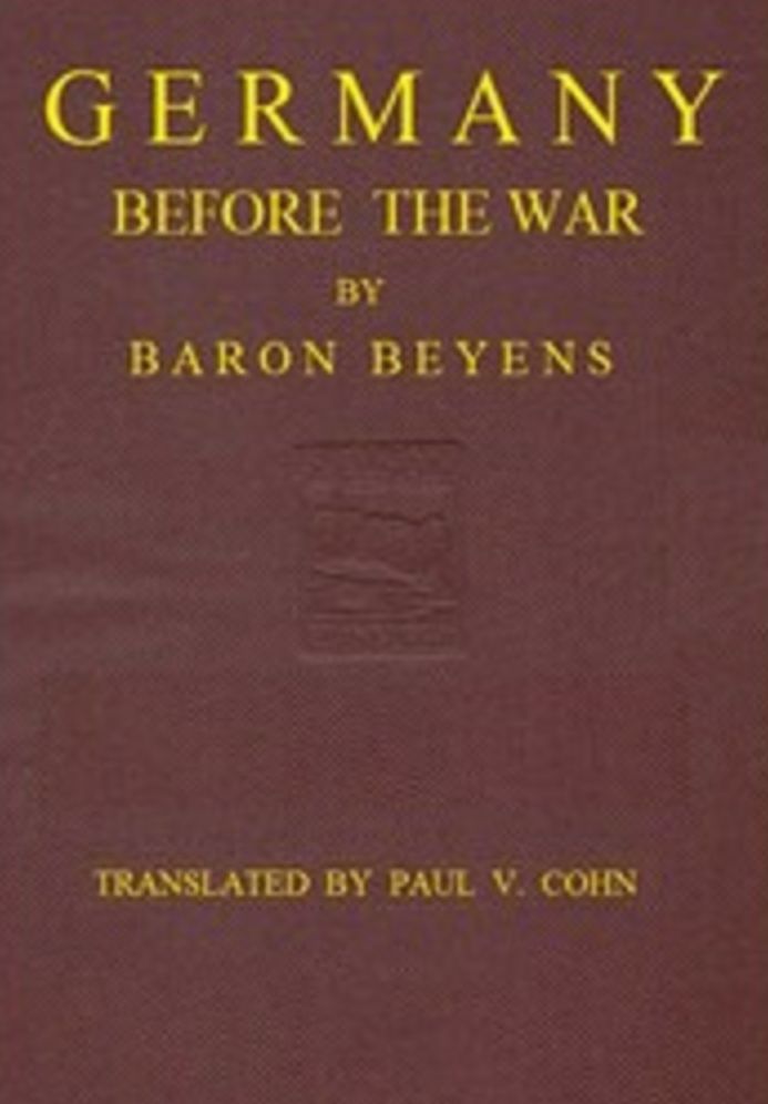 Germany Before the War (Unabridged)