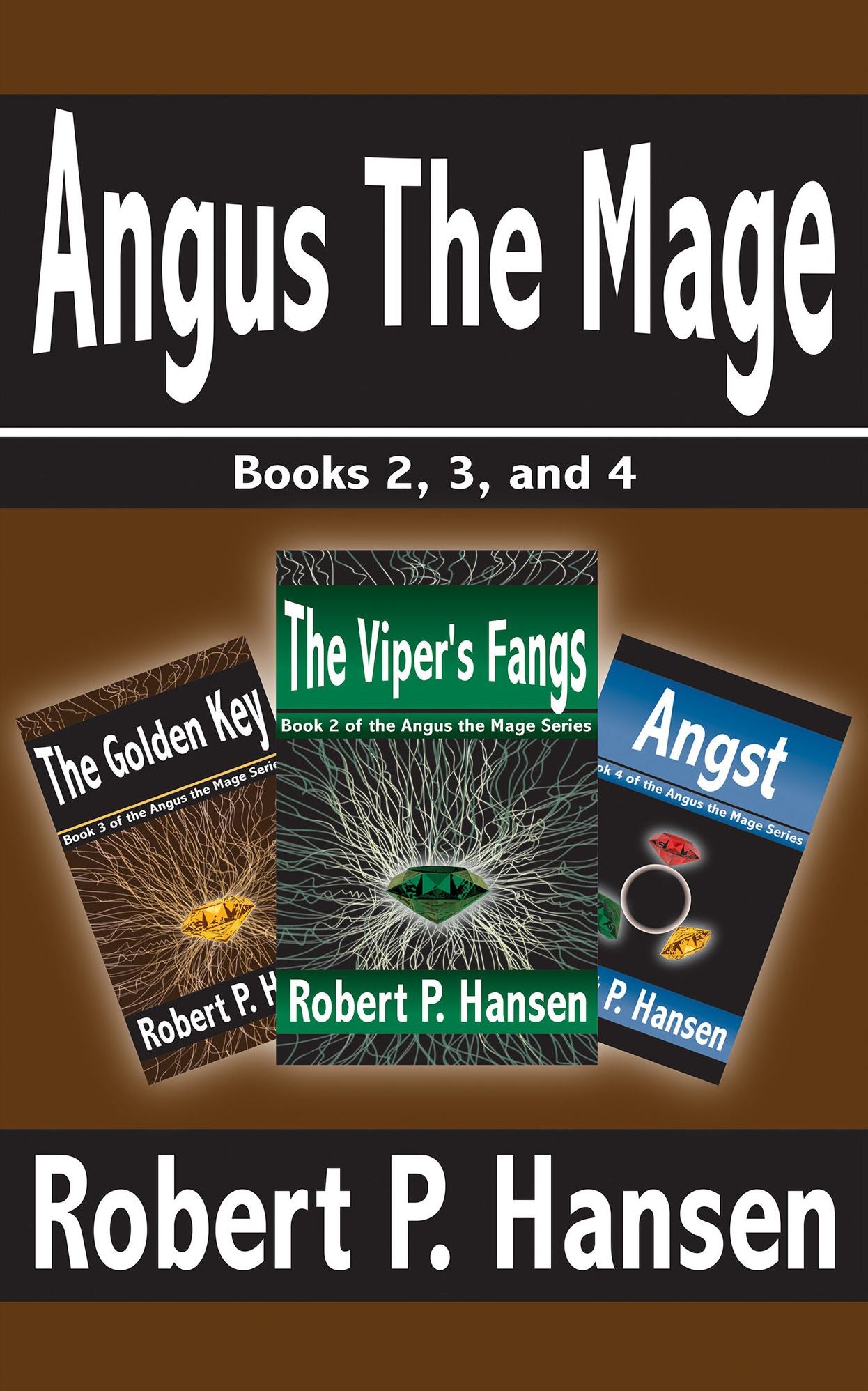Angus the Mage: Books 2, 3, and 4