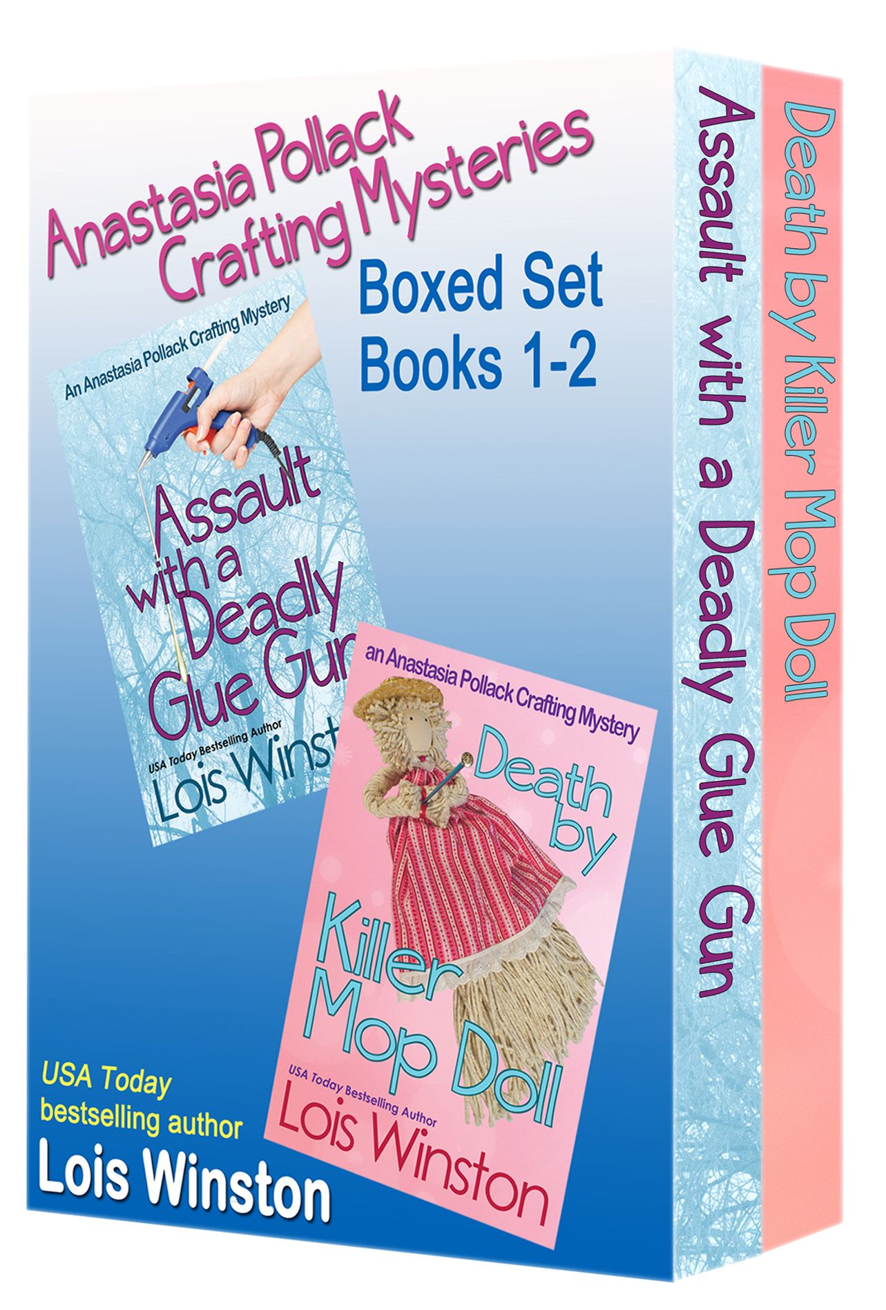 Anastasia Pollack Crafting Mysteries Boxed Set: Books 1-2