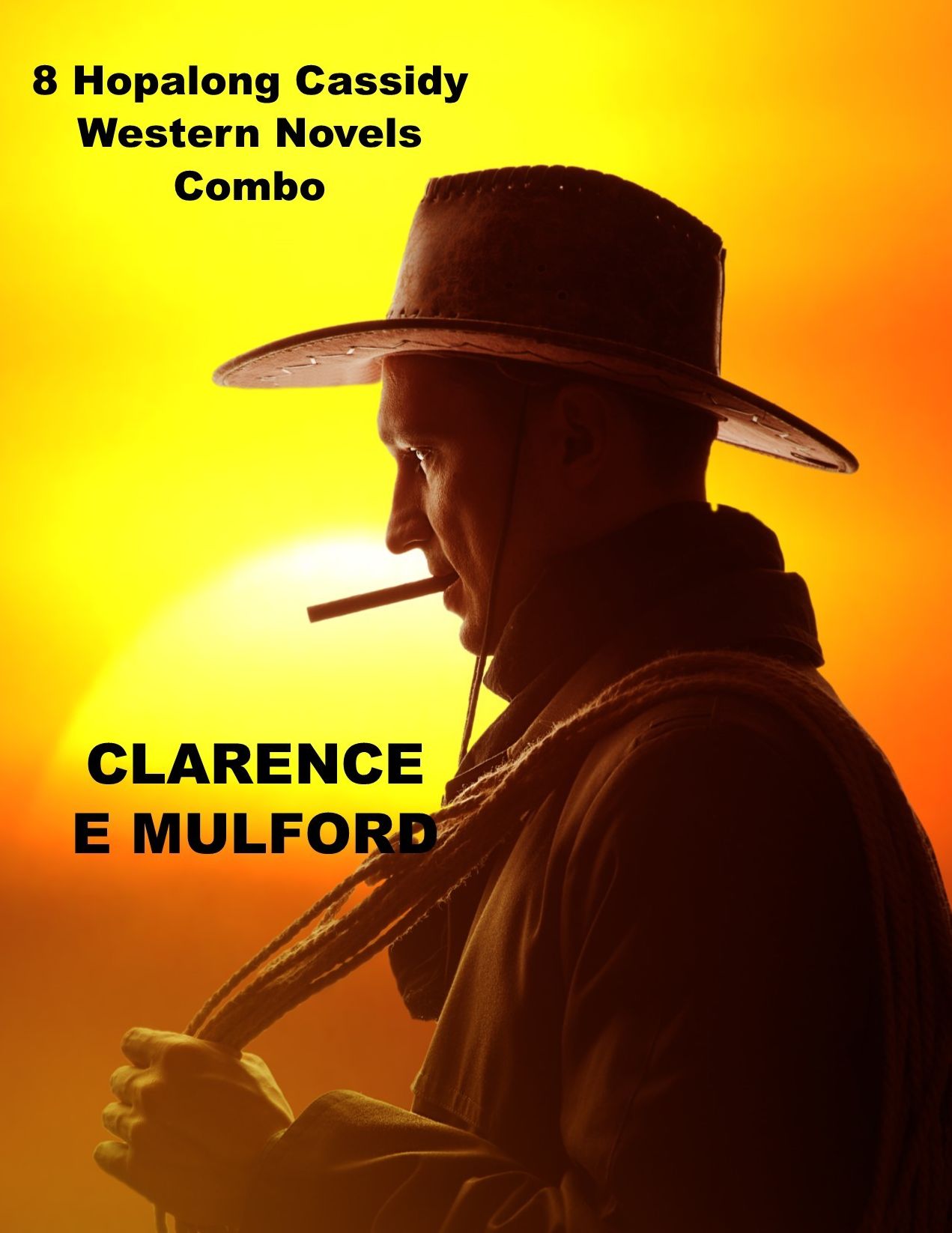 8 Book Combo Hopalong Cassidy Western Series
