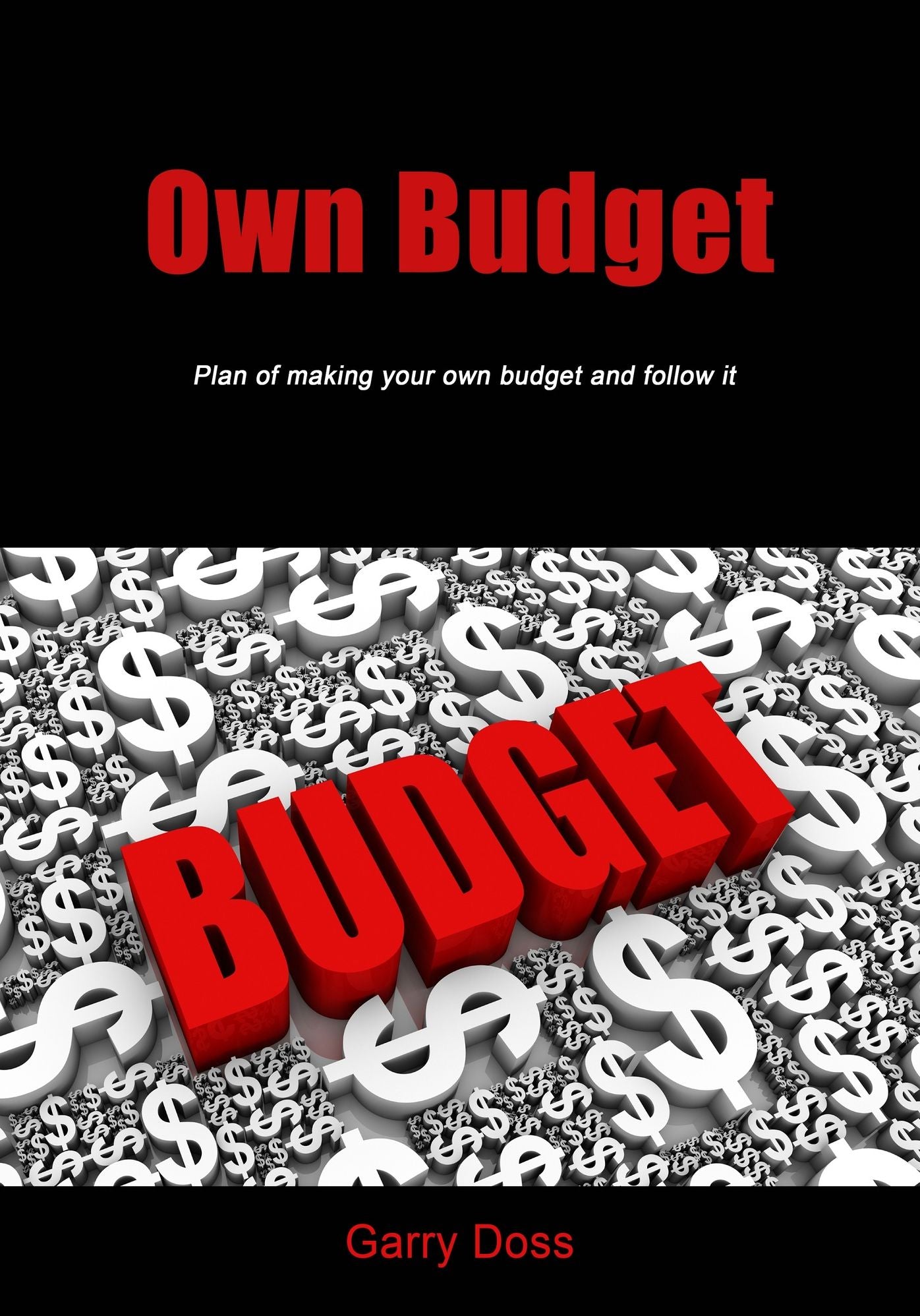 Own Budget: Plan of making your own budget and follow it