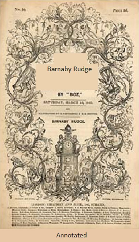 Barnaby Rudge (Illustrated and Annotated)