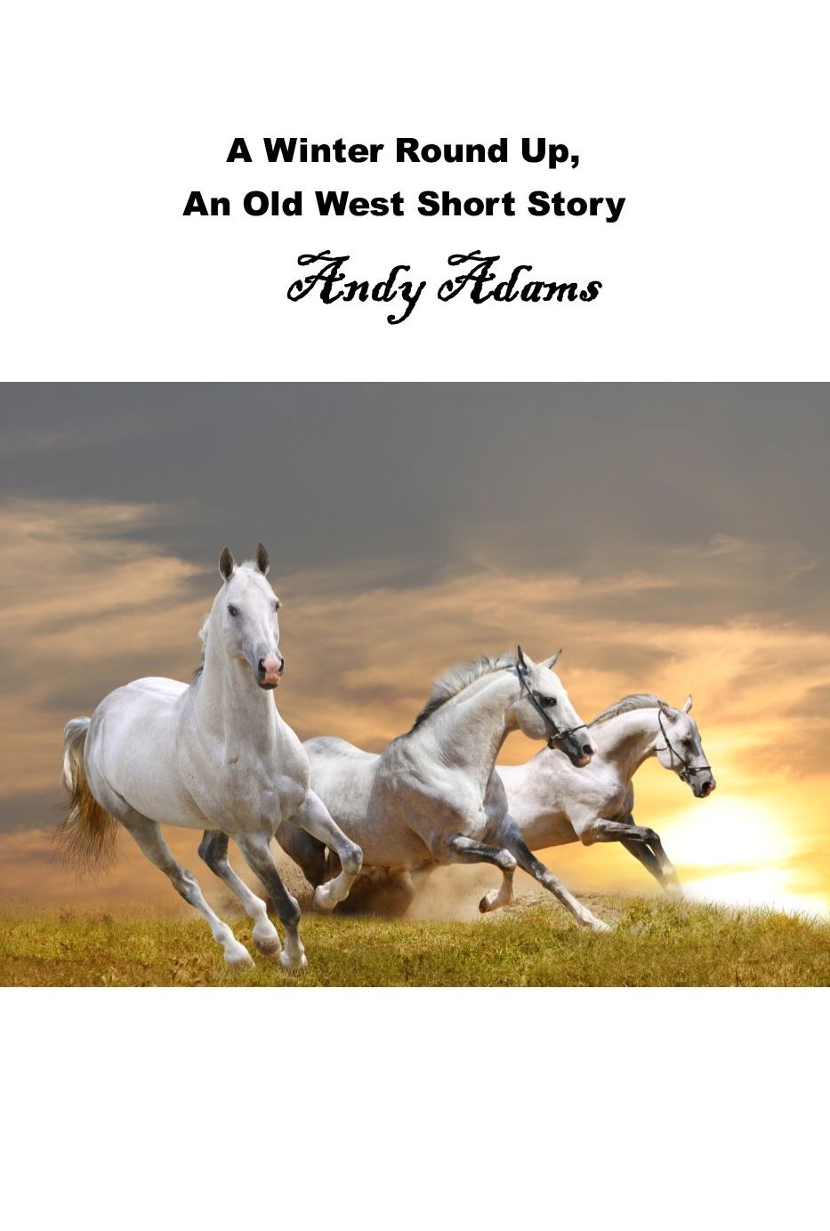 A Winter Round Up, An Old West Short Story