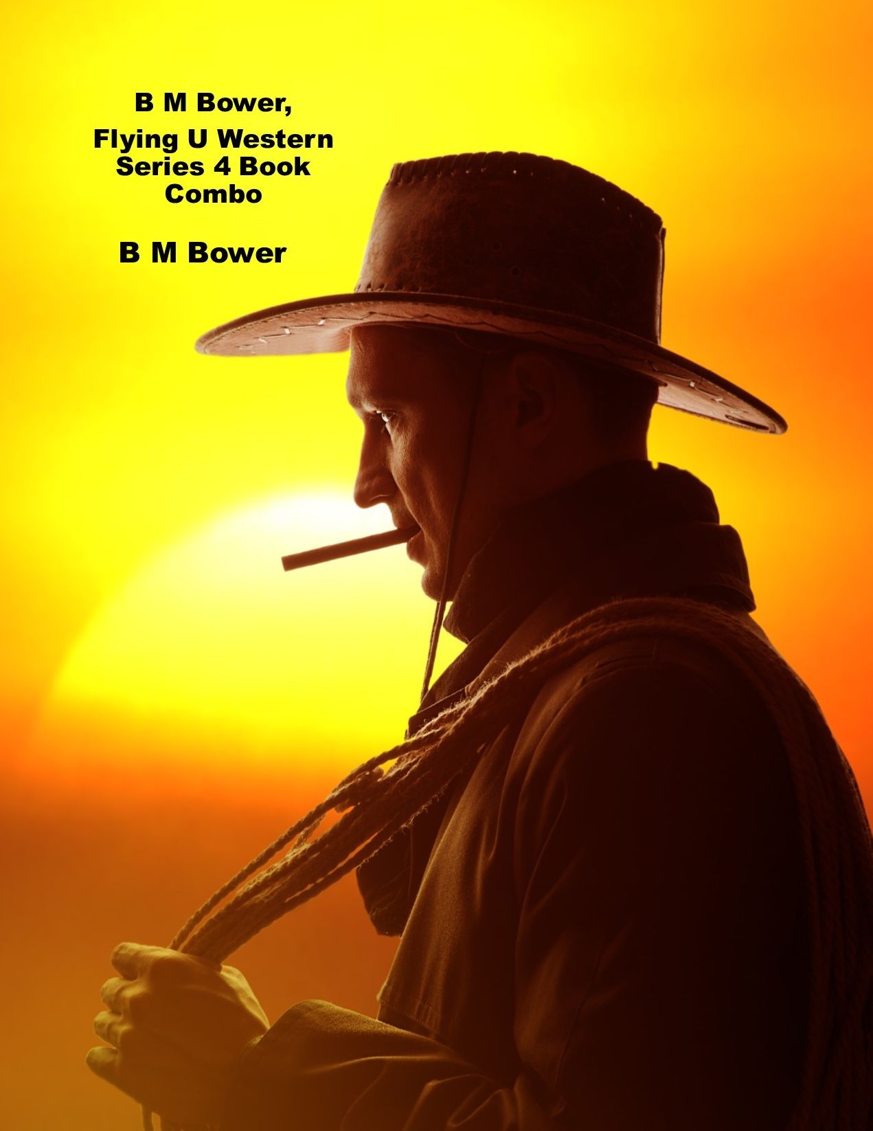 B M Bower, Flying U Western Series 4 Book Combo