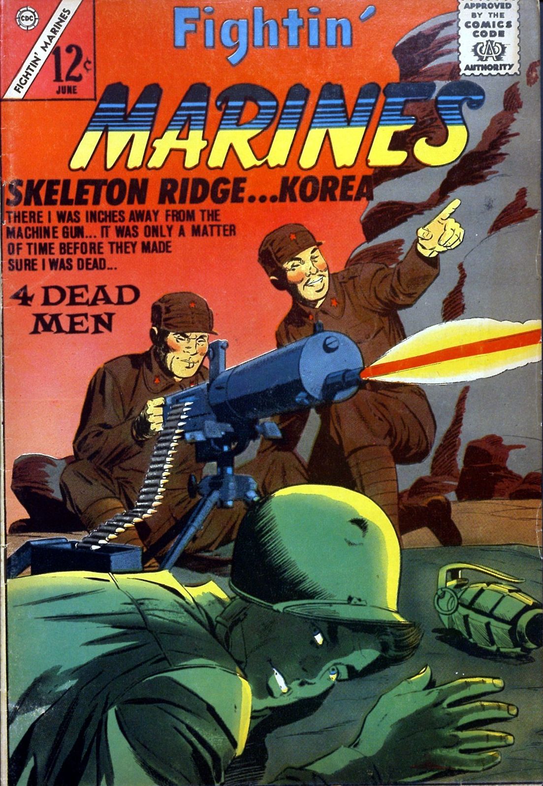 Fightin Marines Number 53 War Comic Book