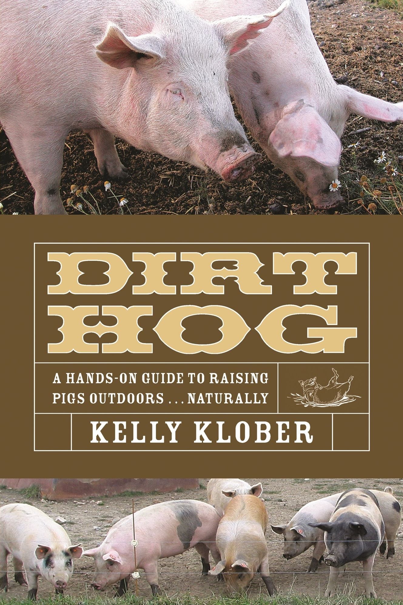 Dirt Hog: A Hands-on Guide to Raising Pigs Outdoors . . . Naturally