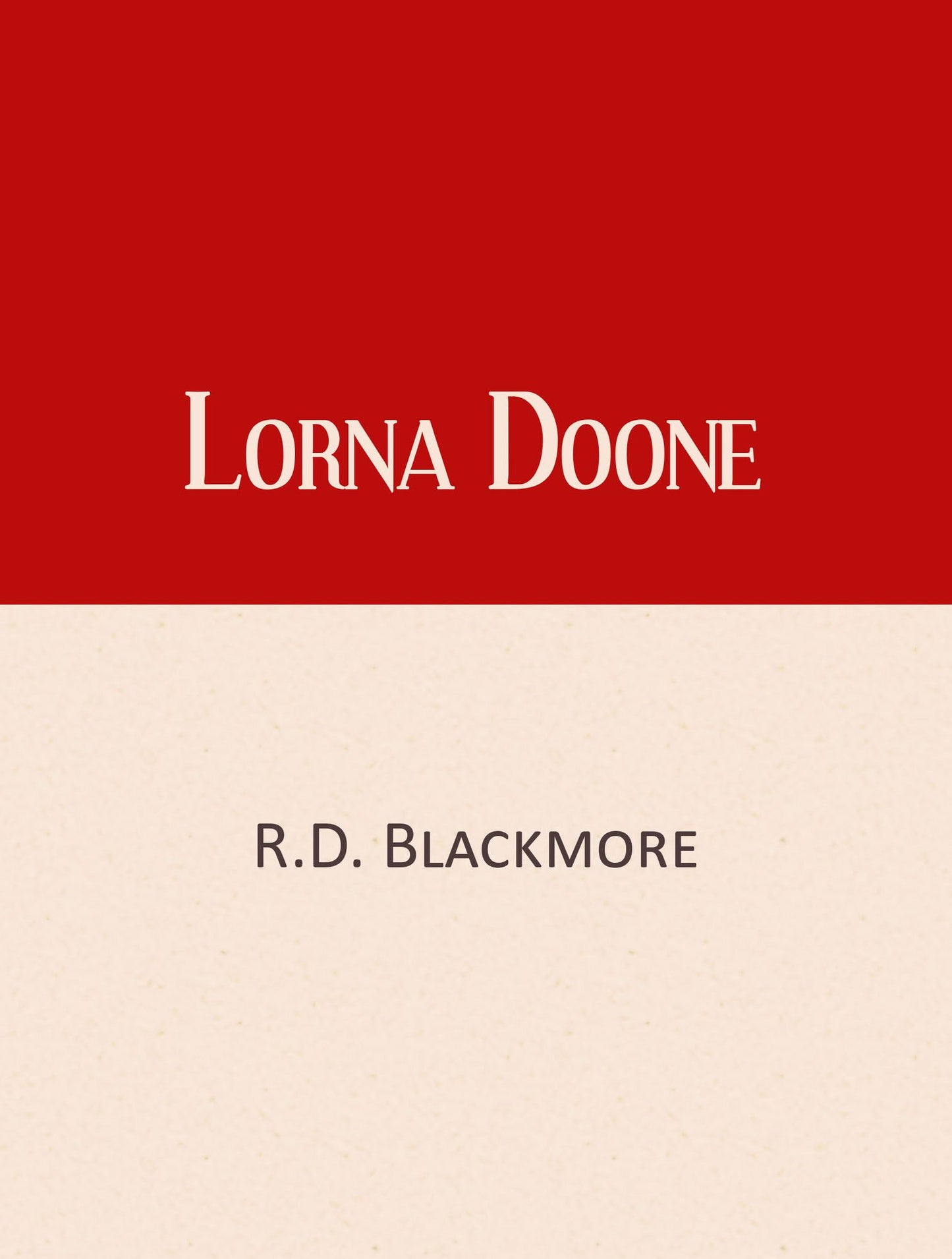 Lorna Doone