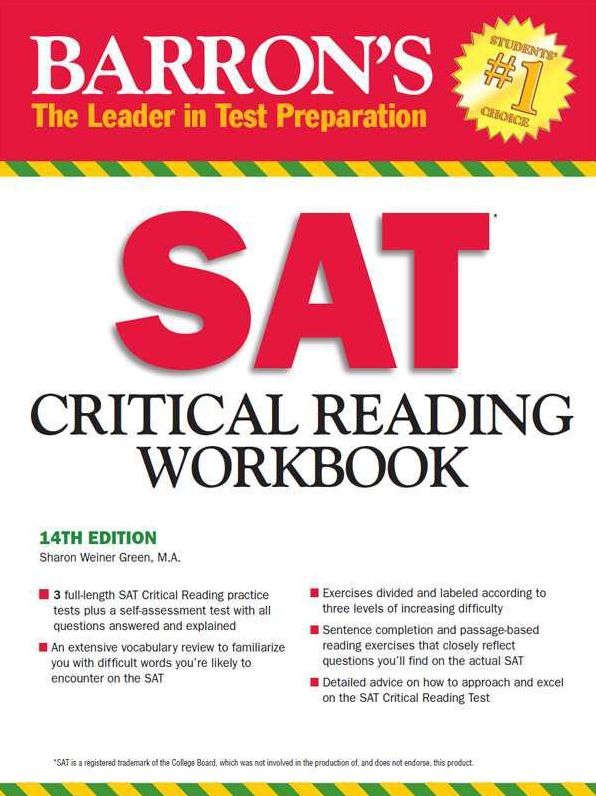 SAT Critical Reading WorkBook