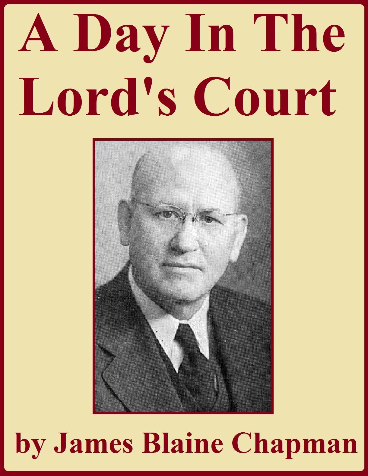 A Day in the Lord's Court