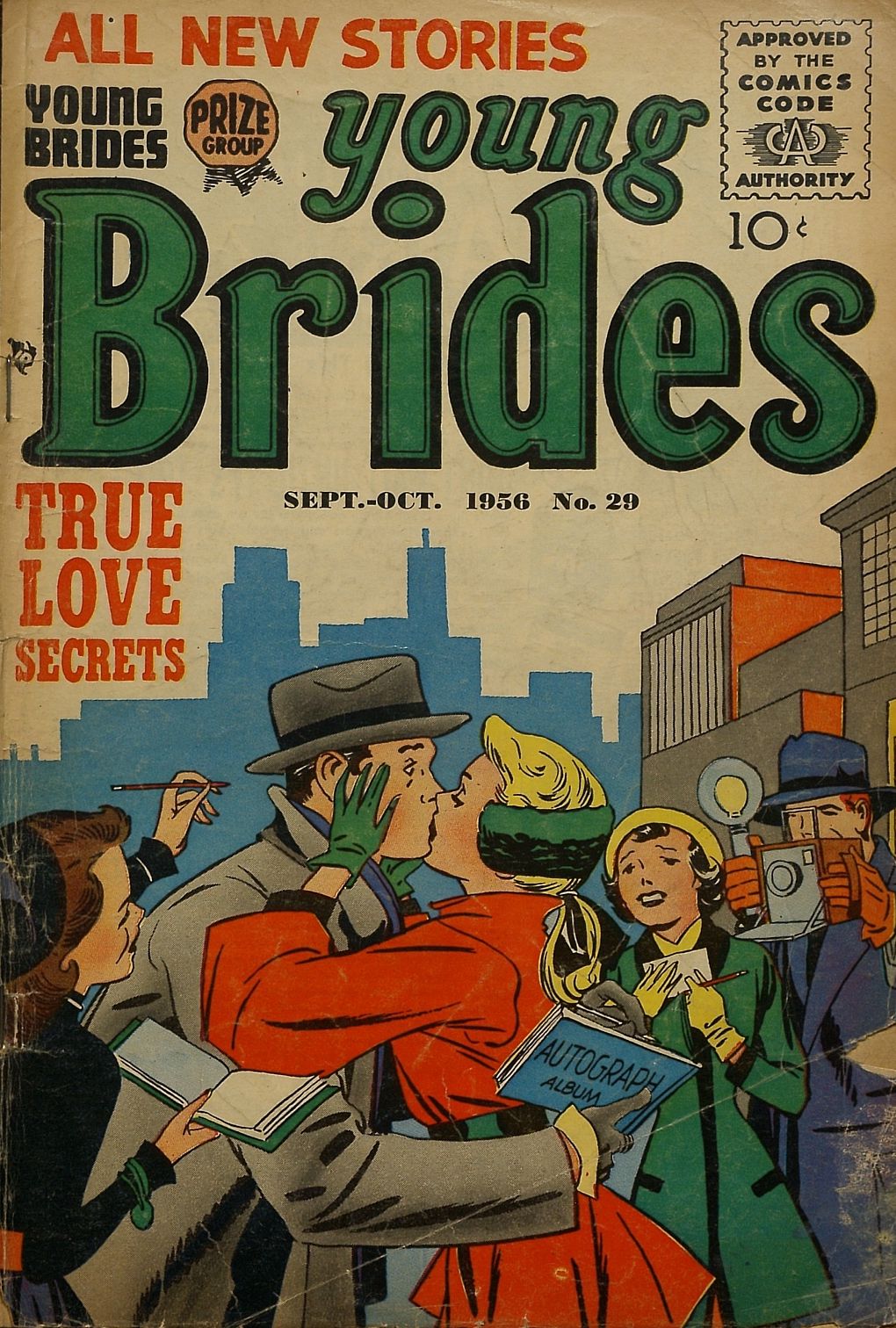 Young Brides Number 29 Love Comic Book