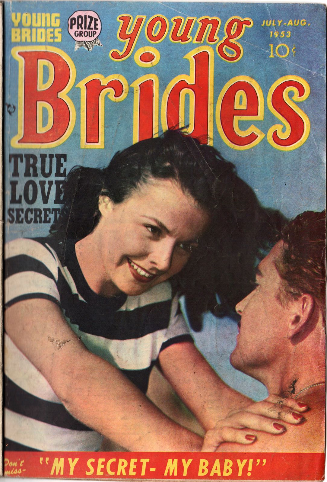 Young Brides Number 6 Love Comic Book