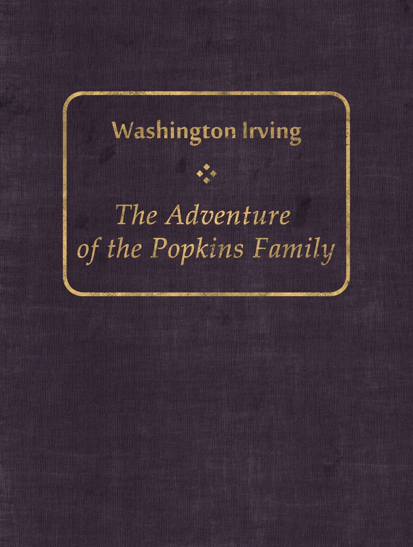 The Adventure of the Popkins Family