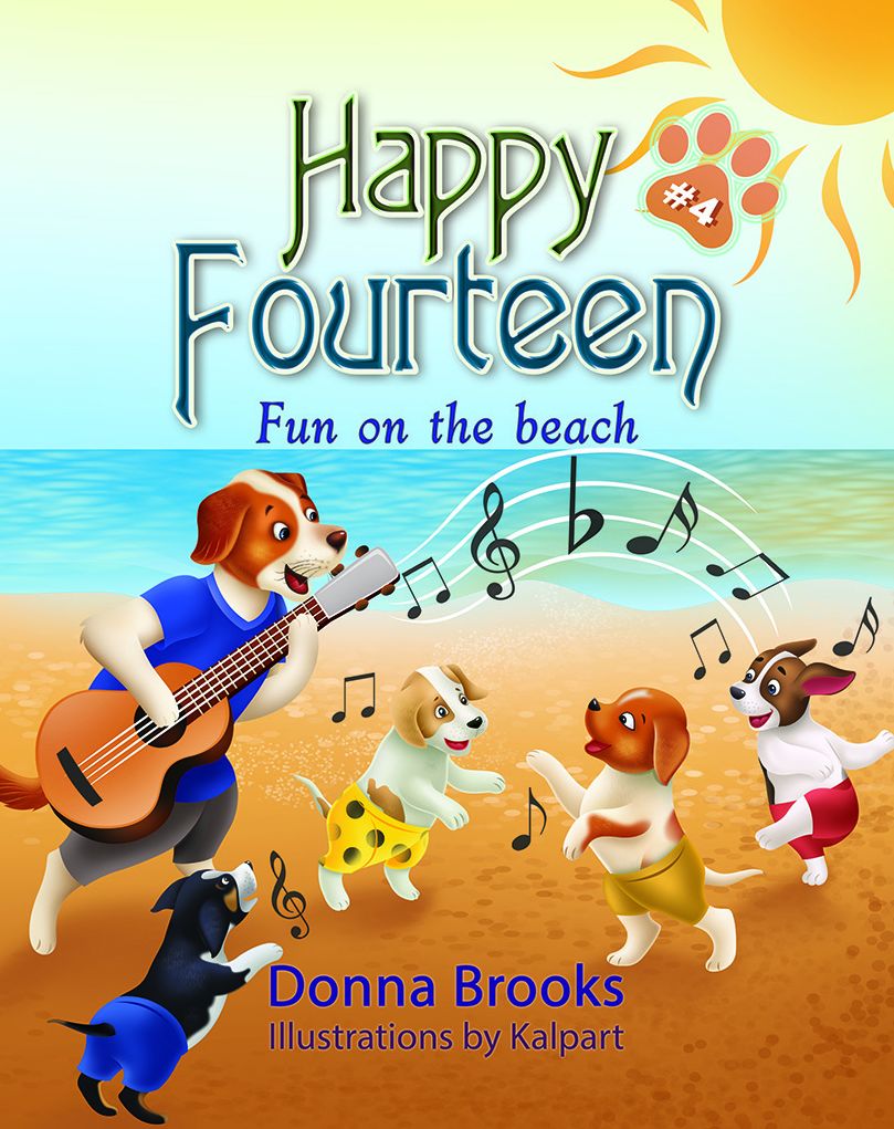 Happy Fourteen; Fun on the beach, Book # 4